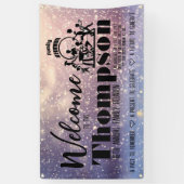 Family Reunion Banner (Purple Passion) 横断幕 (縦)