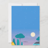 Family Reunion Camping  招待状 (裏面)