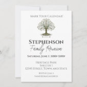 Family Reunion Celebration Invitation 招待状 (正面)