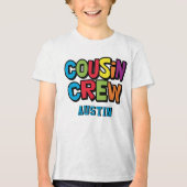 Family Reunion Colorful Cousin Crew  トライブレンドＴシャツ (正面)