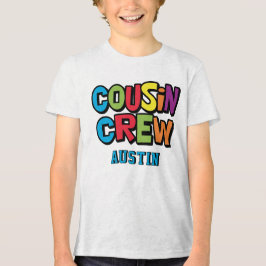 Family Reunion Colorful Cousin Crew  トライブレンドＴシャツ
