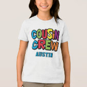 Family Reunion Colorful Cousin Crew  トライブレンドＴシャツ (正面)