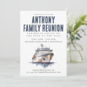 Family Reunion Cruise Vacation  招待状 (スタンド正面)