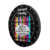 Family Reunion Custom Dart Board ダーツボード (正面右)