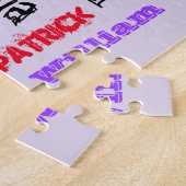 Family Reunion Dazzling Word Cloud ジグソーパズル (側面)