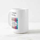 Family Reunion Fun Big Coffee Mug コーヒーマグカップ (正面左)