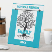 Family Reunion Fun!!  Custom Reunion  台座サイン (インサイチュ)