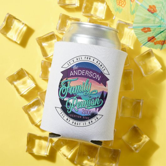 Family Reunion Mountain Lake Landscape Dk ID1126 缶クーラー (インサイチュ 夏)