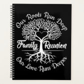 Family Reunion Our Roots Run Deep Tree プランナー手帳 (正面)