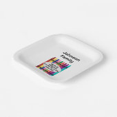 Family Reunion Paper Plates Square ペーパープレート (傾斜あり)