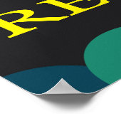 Family Reunion Party Event Sign ポスター (角)