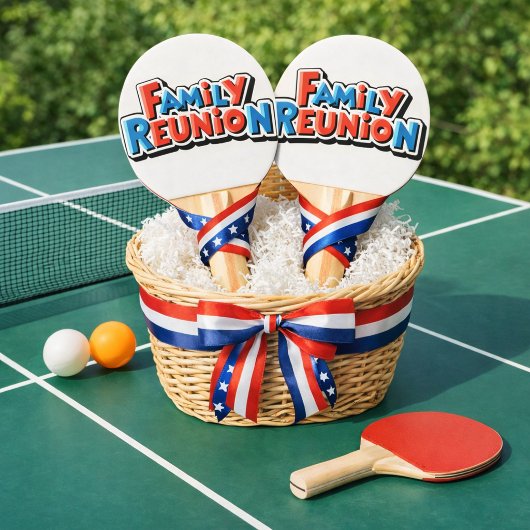 Family Reunion Ping Pong Paddle 卓球ラケット