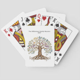 Family Reunion Poker Cards – Roots & Branches トランプ