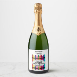 Family Reunion Sparkling Wine Label スパークリングワインラベル
