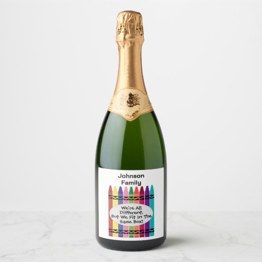 Family Reunion Sparkling Wine Label スパークリングワインラベル (正面)