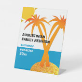 Family Reunion Summer Vacation 台座サイン (正面)