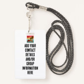 Family Reunion Vacation Morocco Trip Group  バッジ (裏面ランヤード)