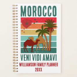 Family Reunion Vacation Morocco Trip Group  プランナー手帳