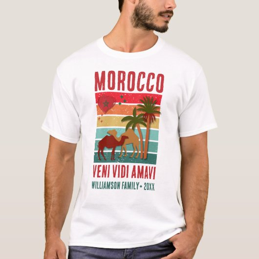 Family Reunion Vacation Morocco Trip Group  Tシャツ (正面)