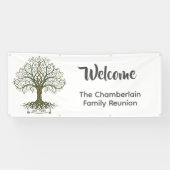 Family Reunion Welcome Banner 横断幕 (横)