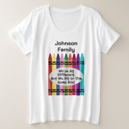 Family Reunion Womens Plus Size T-Shirt プラスサイズTシャツ