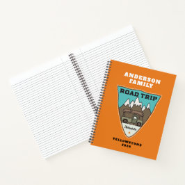 Family Road Trip Travel Journal ノートブック