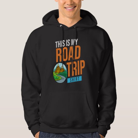 Family Road Trip Vacation Planner Usa パーカ (正面)