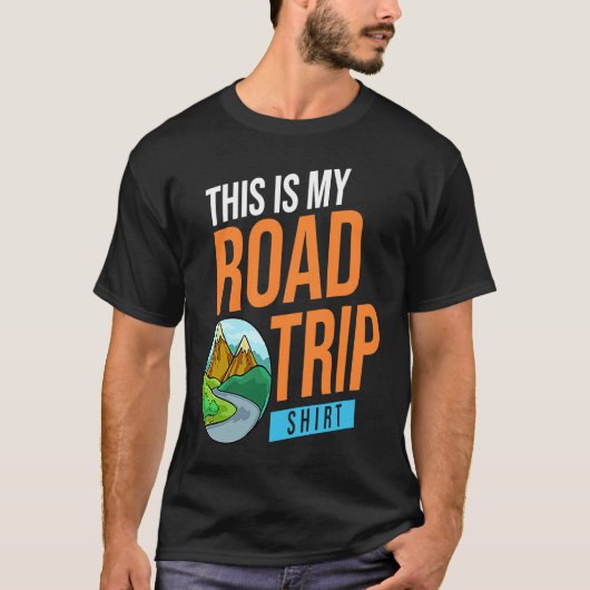 Family Road Trip Vacation Planner Usa Tシャツ (正面)