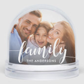 Family Script Overlay Photo & Name (正面)