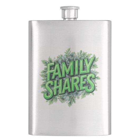 Family Shares フラスク (正面)