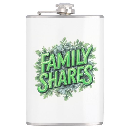 Family Shares フラスク (正面)