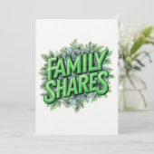 Family Shares 招待状 (スタンド正面)