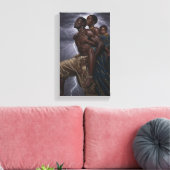  Family Strength Art | Inspiration  wall decor キャンバスプリント (インサイチュ (リビング))