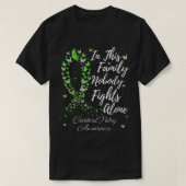 Family Support Cerebral Palsy CP Awareness  Tシャツ (デザイン正面)