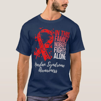 Family Support Marfan Syndrome Awareness Tシャツ