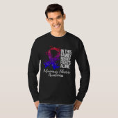 Family Support Pulmonary Fibrosis Awareness Tシャツ (正面フル)