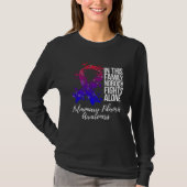 Family Support Pulmonary Fibrosis Awareness Tシャツ (正面)