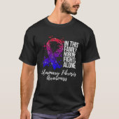 Family Support Pulmonary Fibrosis Awareness Tシャツ (正面)