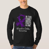 Family Support Ulcerative Colitis Awareness Tシャツ (正面)