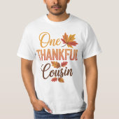 Family Thanksgiving Matching Thankful Tシャツ (正面)