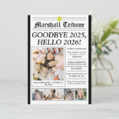 Family Tribune Holiday Photo New Year Card シーズンカード (スタンド正面)