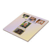 Family Tribute with Pet Photo タイル (側面)