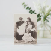 FAMILY TSAR NICOLAS & TSARINA Romanov Russia #297 ポストカード (スタンド正面)