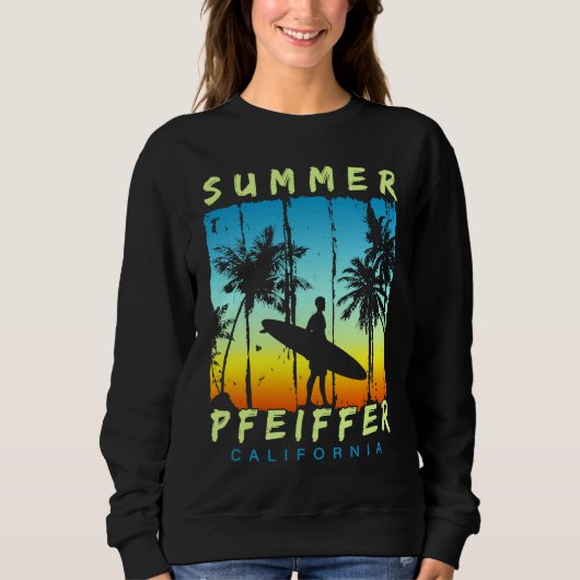 Family Vacation California Pfeiffer Beach スウェットシャツ (正面)