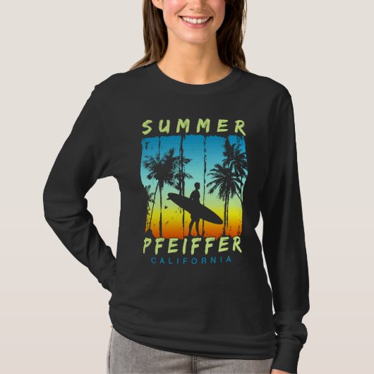 Family Vacation California Pfeiffer Beach Tシャツ (正面)