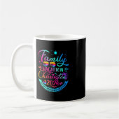 Family Vacation Charleston 2026 Palm Tree Gift  コーヒーマグカップ (左)