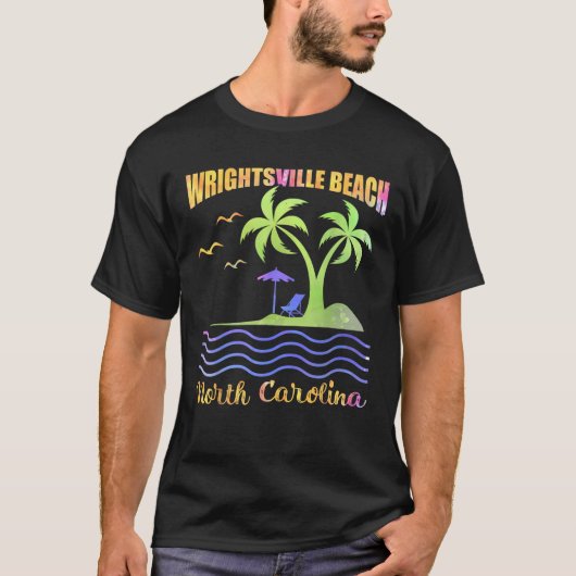 Family Vacation North Carolina Wrightsville Beach  Tシャツ (正面)