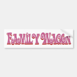 Family Wagon バンパーステッカー