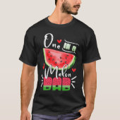 Family Watermelon Matching Group One In A Melon D Tシャツ (正面)