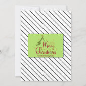 Family Word CloudスクリプパーソナライズされたトFabおもしろい 招待状 (裏面)